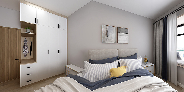 徐先森6625-万科城润园90平方案-装修设计方案