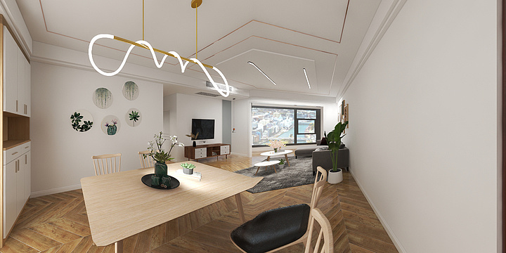 悦容设计-东城一号-装修设计方案