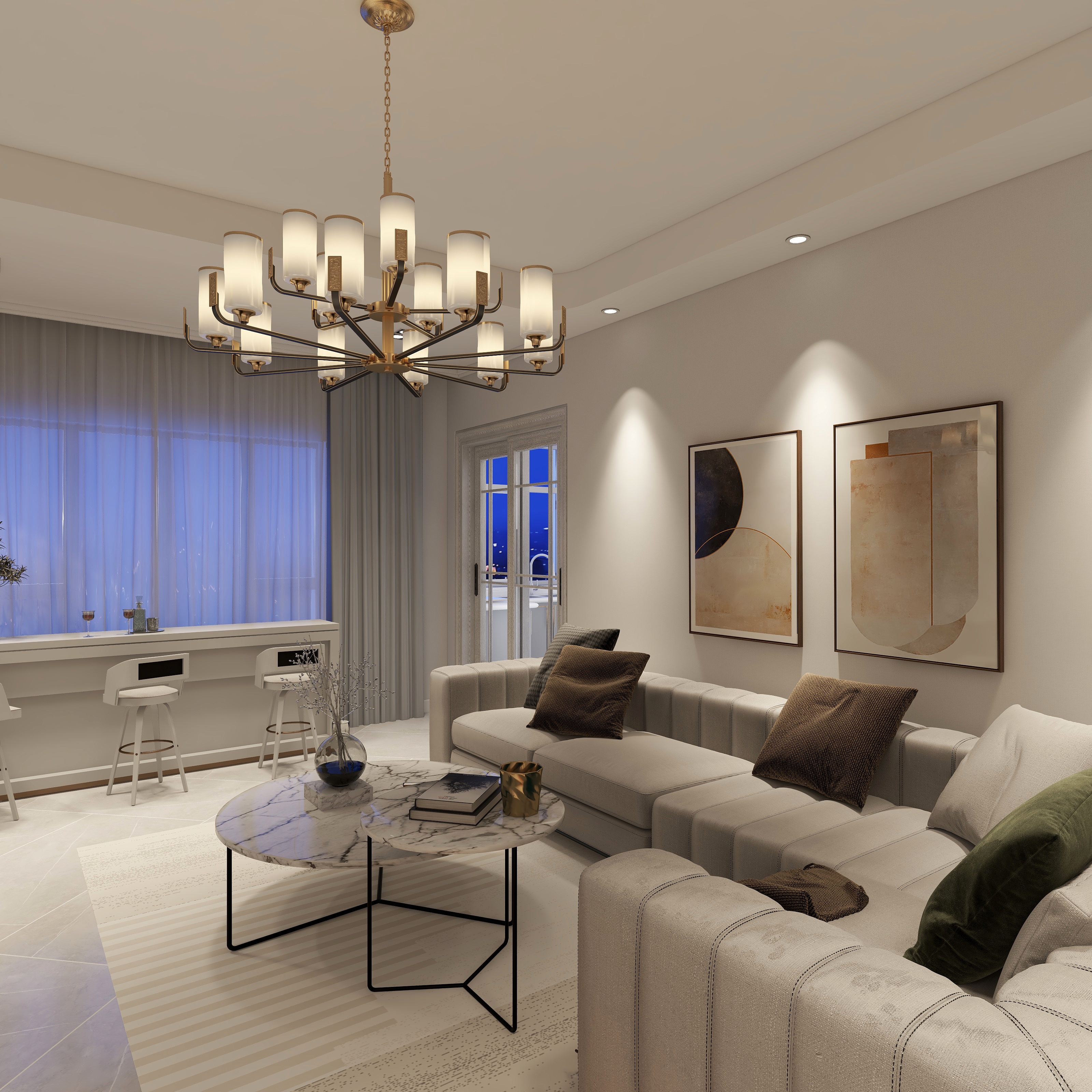 阿杰丫-常兴园105平混搭-装修设计方案