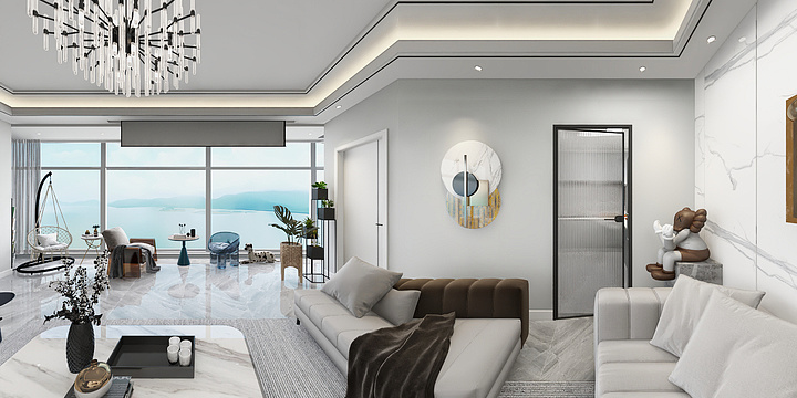 Linmax-湖畔和庐107平-装修设计方案