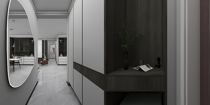 不才之匠木木-会展九里效果图-装修设计方案