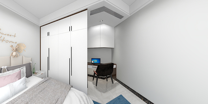 设计师豆哥-像我家新中式公园壹号7#1楼东户-装修设计方案