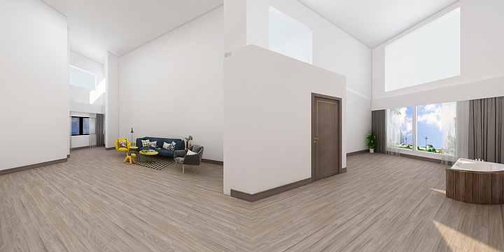 金毛肚子里的门铃-【请于11.9前提交】设计名家联合认证考核户型-装修设计方案