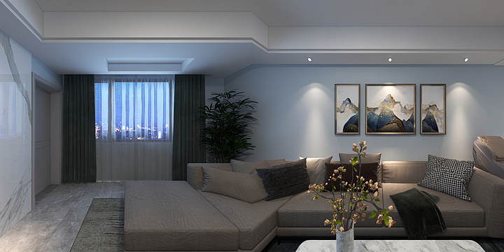 爱设计的一只小猪猪-兴洲花园D区-装修设计方案