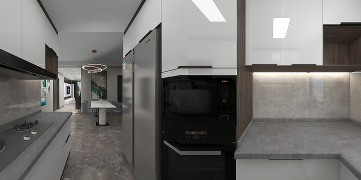 张家口莫干山全屋定制整装-张辰-保利中央公园-装修设计方案