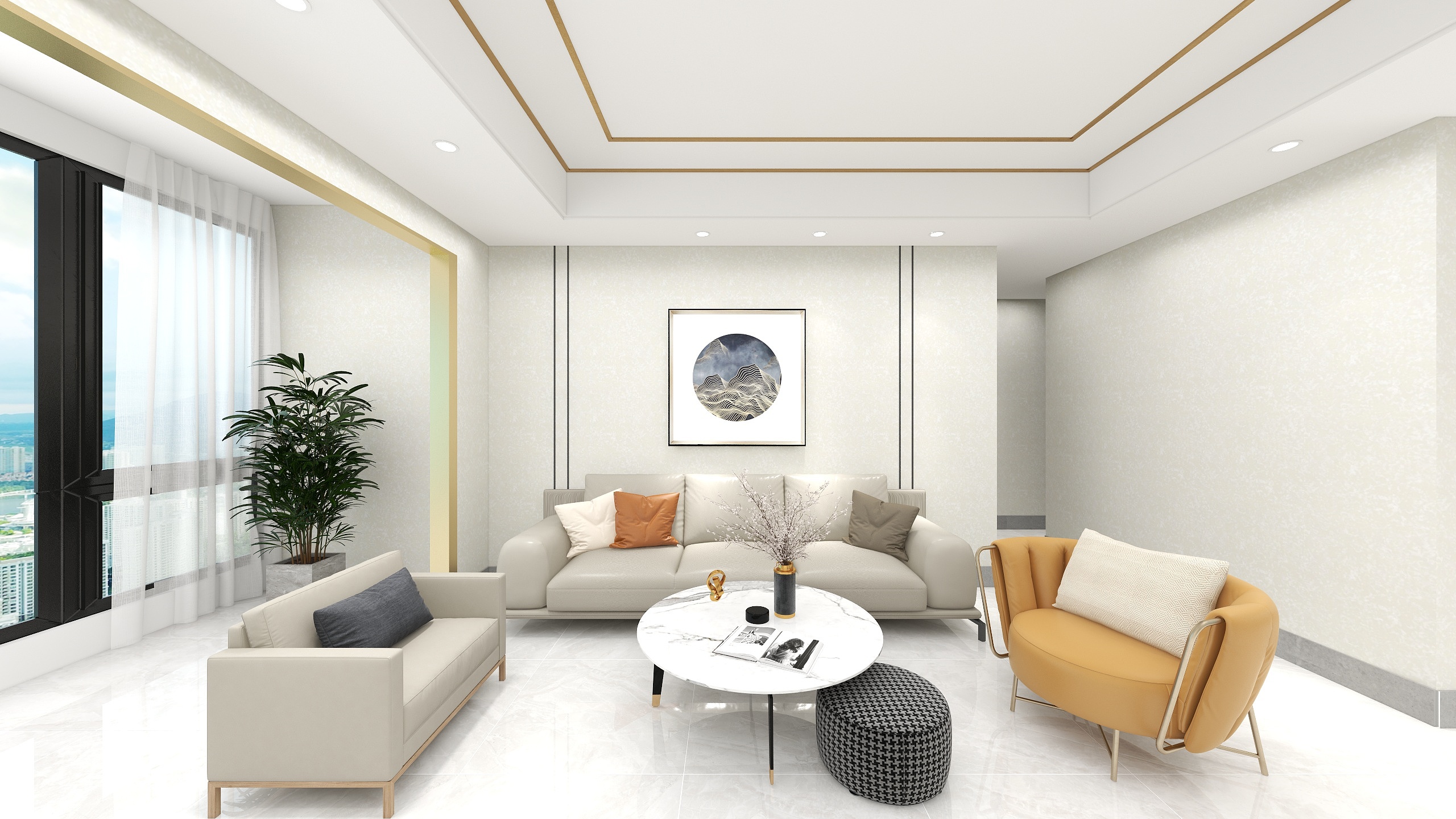 Kabel卡百利艺术涂料-傅先生（8-3-1702）-装修设计方案