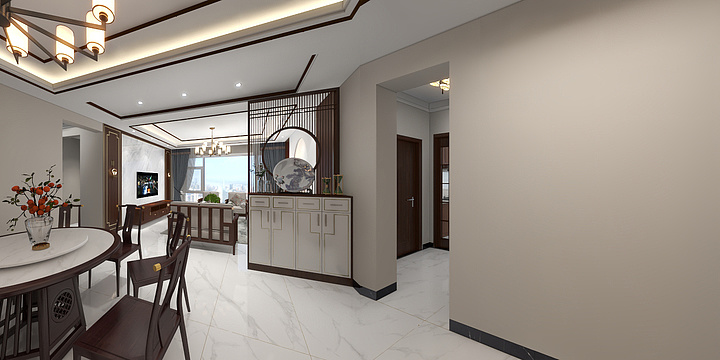 做个牛比的设计师-凤城时代二期A户型-装修设计方案