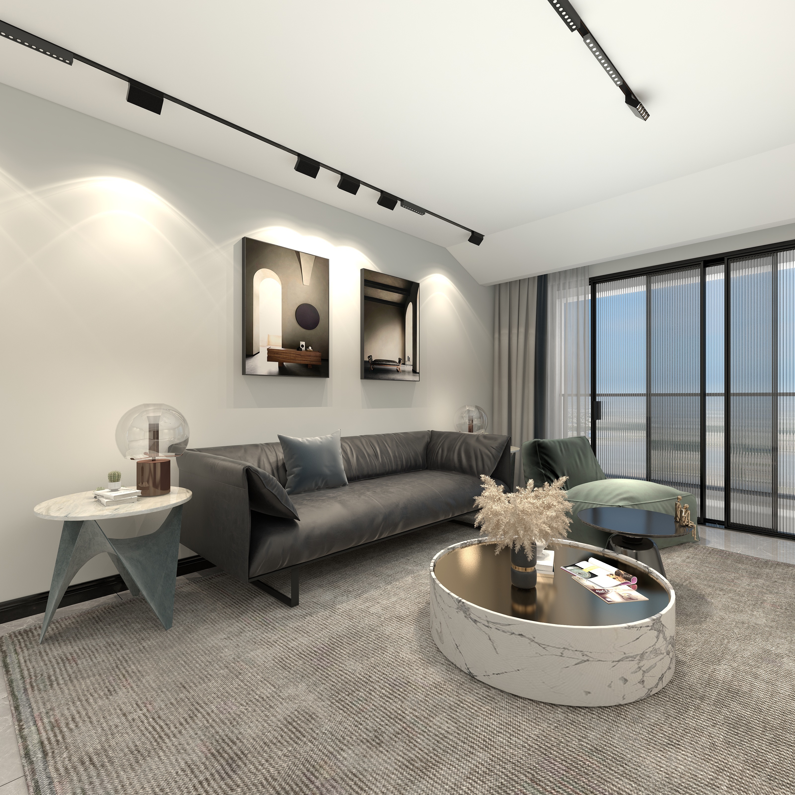 D空间设计事务所-极简———滨湖-装修设计方案