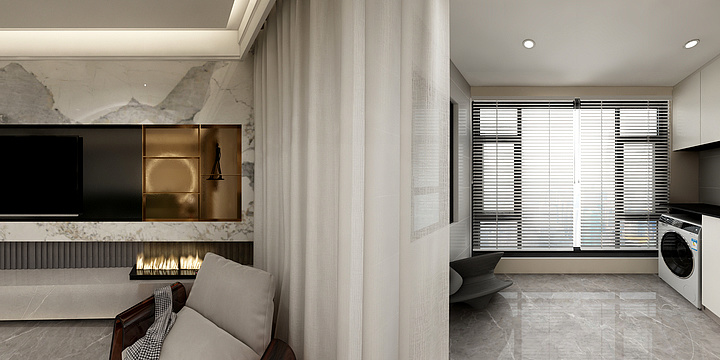 全案设计师李竹-阳光揽胜134平方案一第三版-装修设计方案