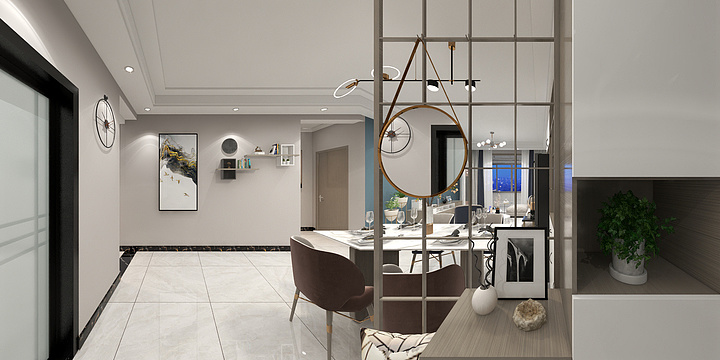 梦园设计-银座康城5号楼7层东户-装修设计方案