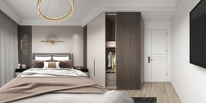 恬甜甜-港湾明珠-装修设计方案