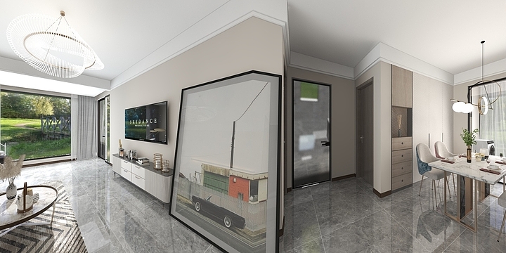 张奇迹-天越现代风格-装修设计方案