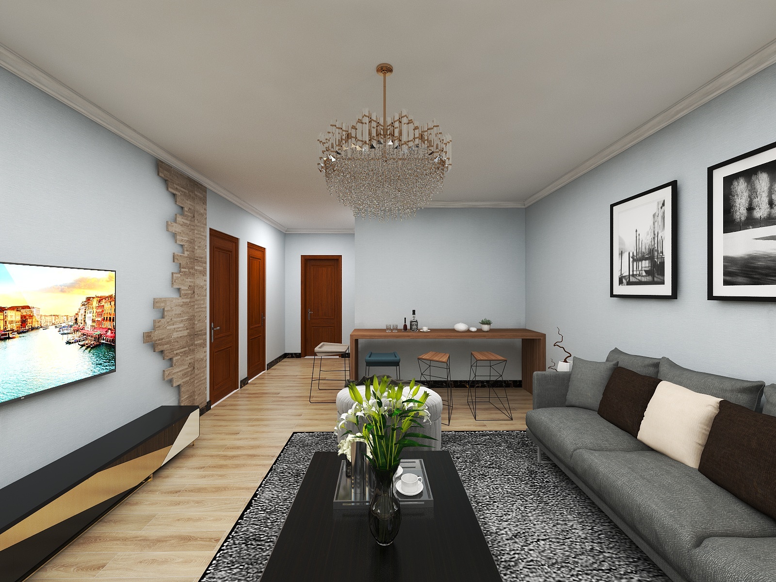 杨召毅-新天地未来城装修效果图