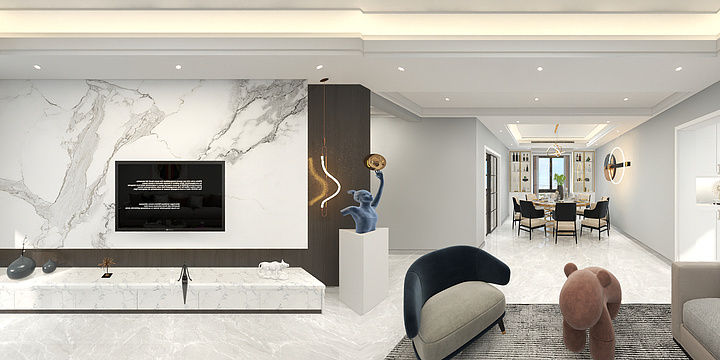 万祥建装A好莱客全屋定制-诗源华府12#3103(施工)-装修设计方案