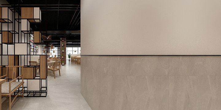 星雅乐首席设计王征-快餐店附属医院对面-装修设计方案