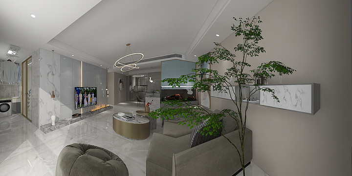 北京雕刻时光---空间设计-海韵广场户型样板间设计-装修设计方案