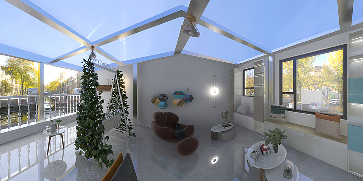 设计师江益-南江咖啡厅-装修设计方案