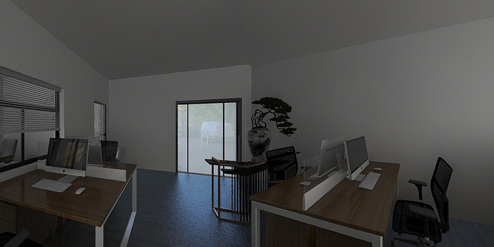 望东来-志鹏办公室-装修设计方案