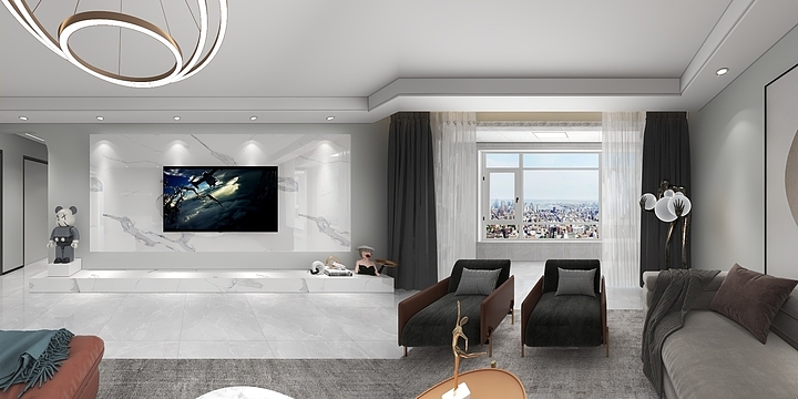 曲美家居整家全案-丰汇家园3号楼3单元402室方案-装修设计方案