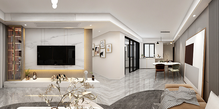 淂野-千禧城130西户-装修设计方案