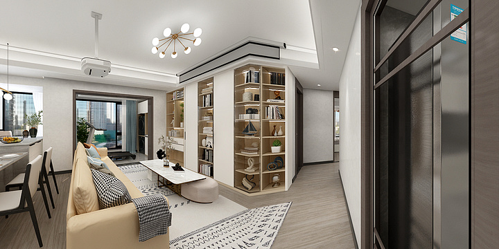 依诺维森全屋软装-万科星光森林-调整北欧-装修设计方案