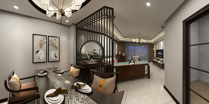 设计一蟹-绿地西水晶舍-装修设计方案