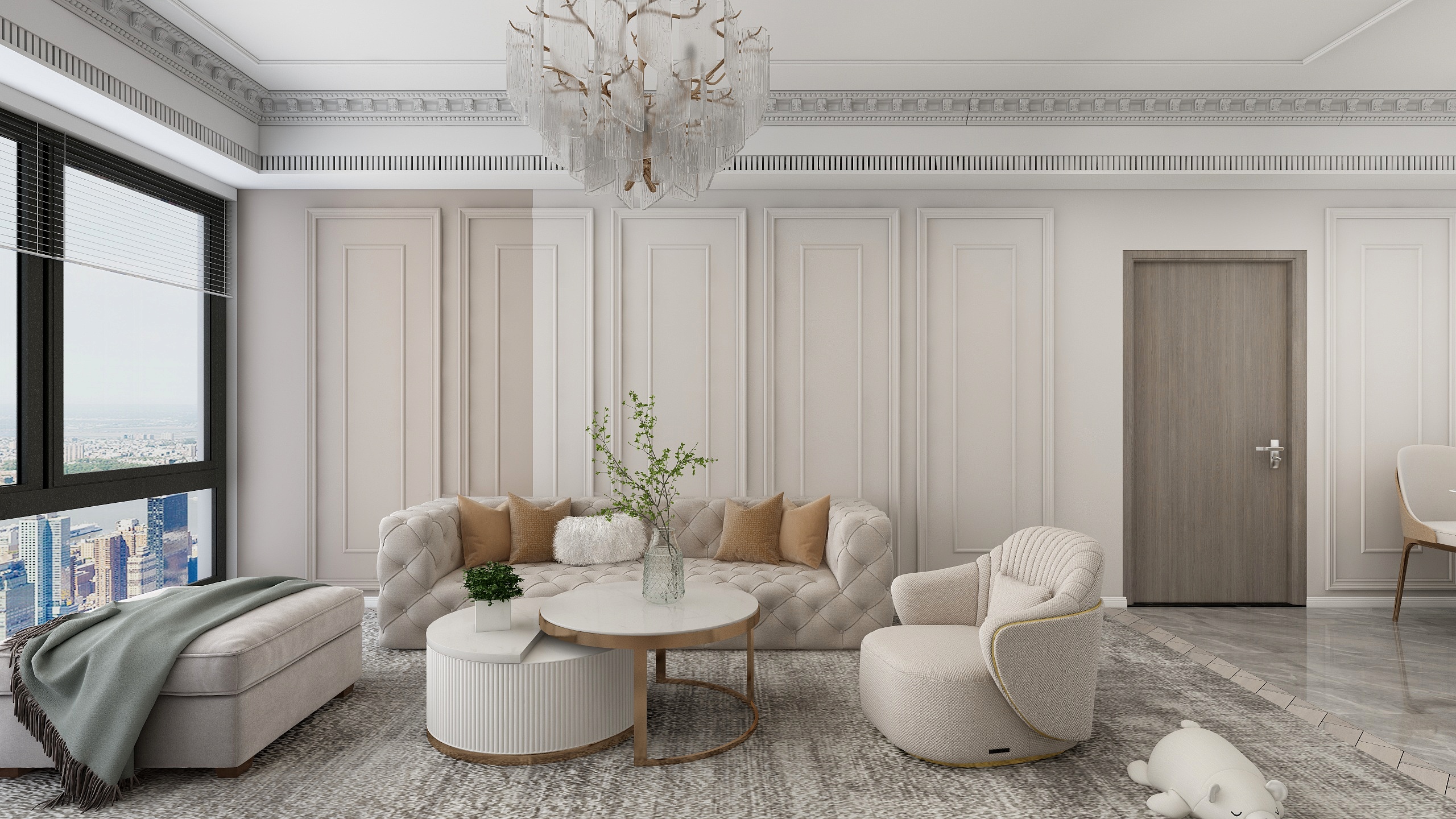 CCg室内设计-法式轻奢-装修设计方案