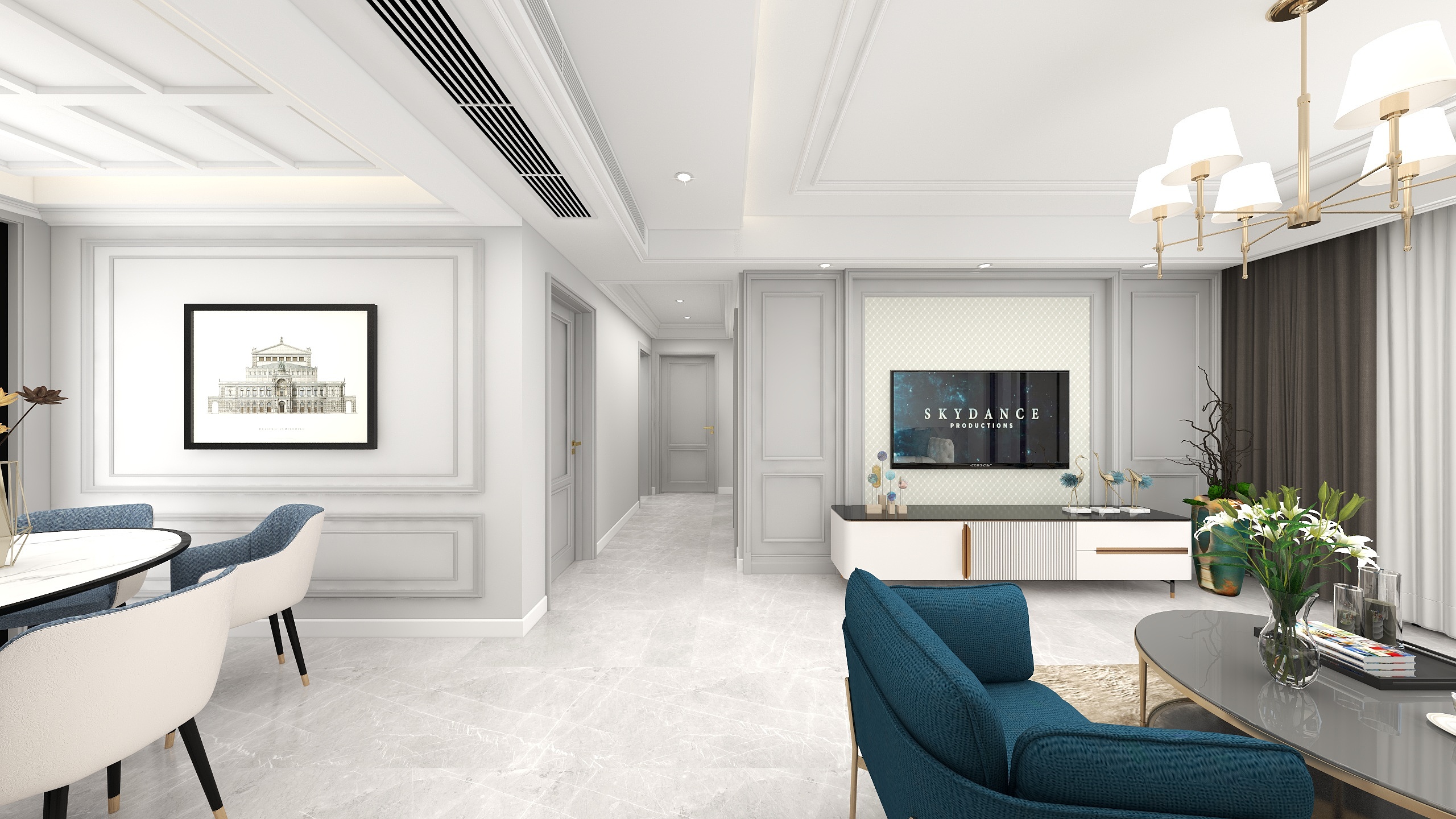 全景88-东域香苑4-装修设计方案