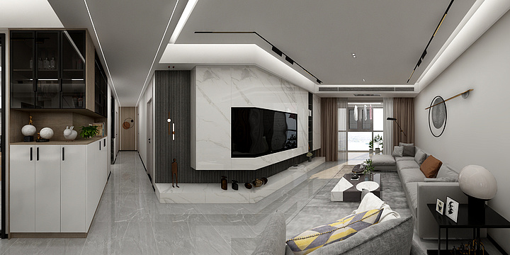 黄知军|原创设计-京城美嘉6-1-1001室-装修设计方案