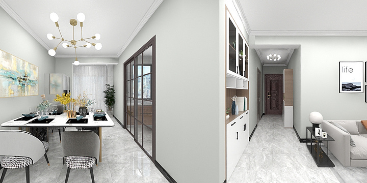 王洪吉15617964107电话-金地格林小城-装修设计方案