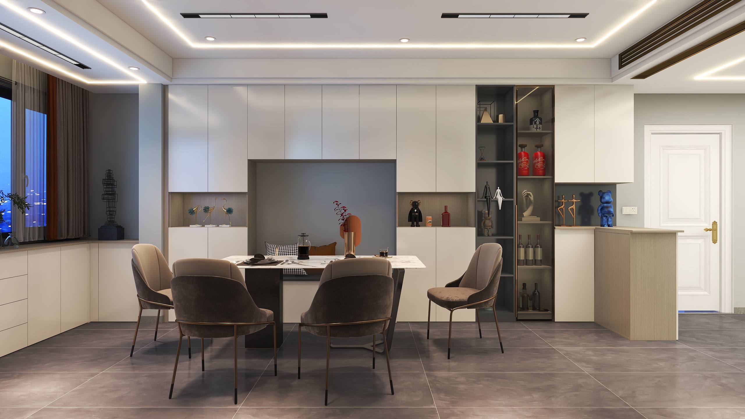 手大是大手吗-桂总-龙腾滨江-装修设计方案