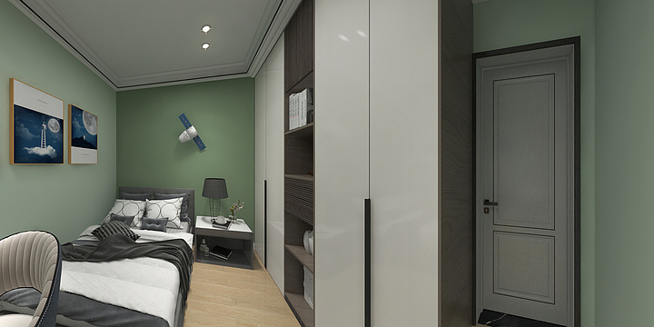 木耳设计-中梁一号院（徐女士）三层-装修设计方案