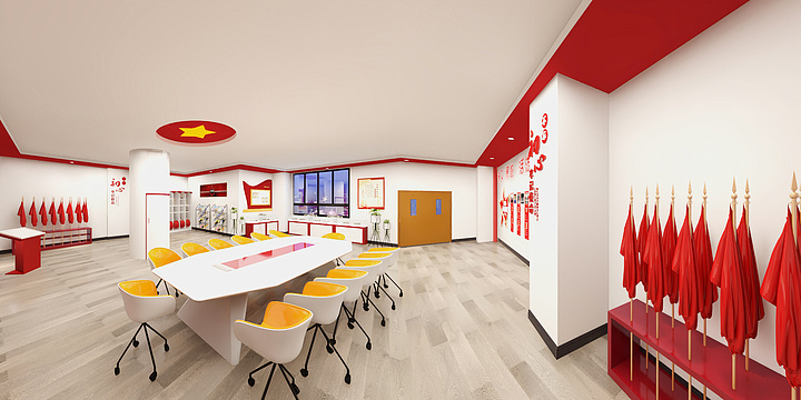 designer赵元-部室家具-装修设计方案