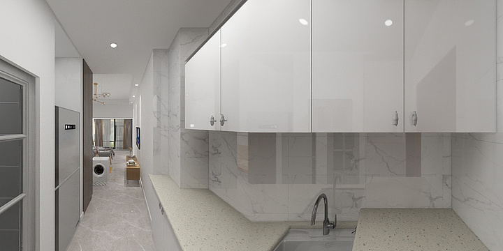 擎云设计hYha-蜀都万达37平-装修设计方案