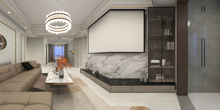 CHN-可乐-四新中央生活区现代-装修设计方案