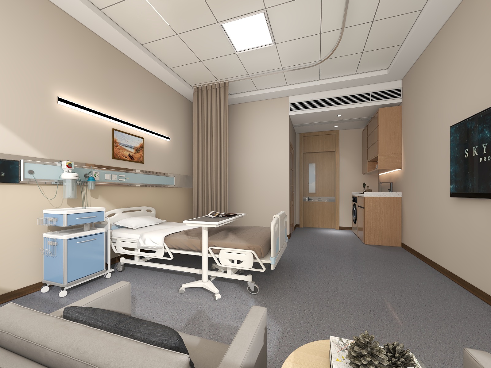 HyyCE2-广东医科大学附院VIP室-装修设计方案