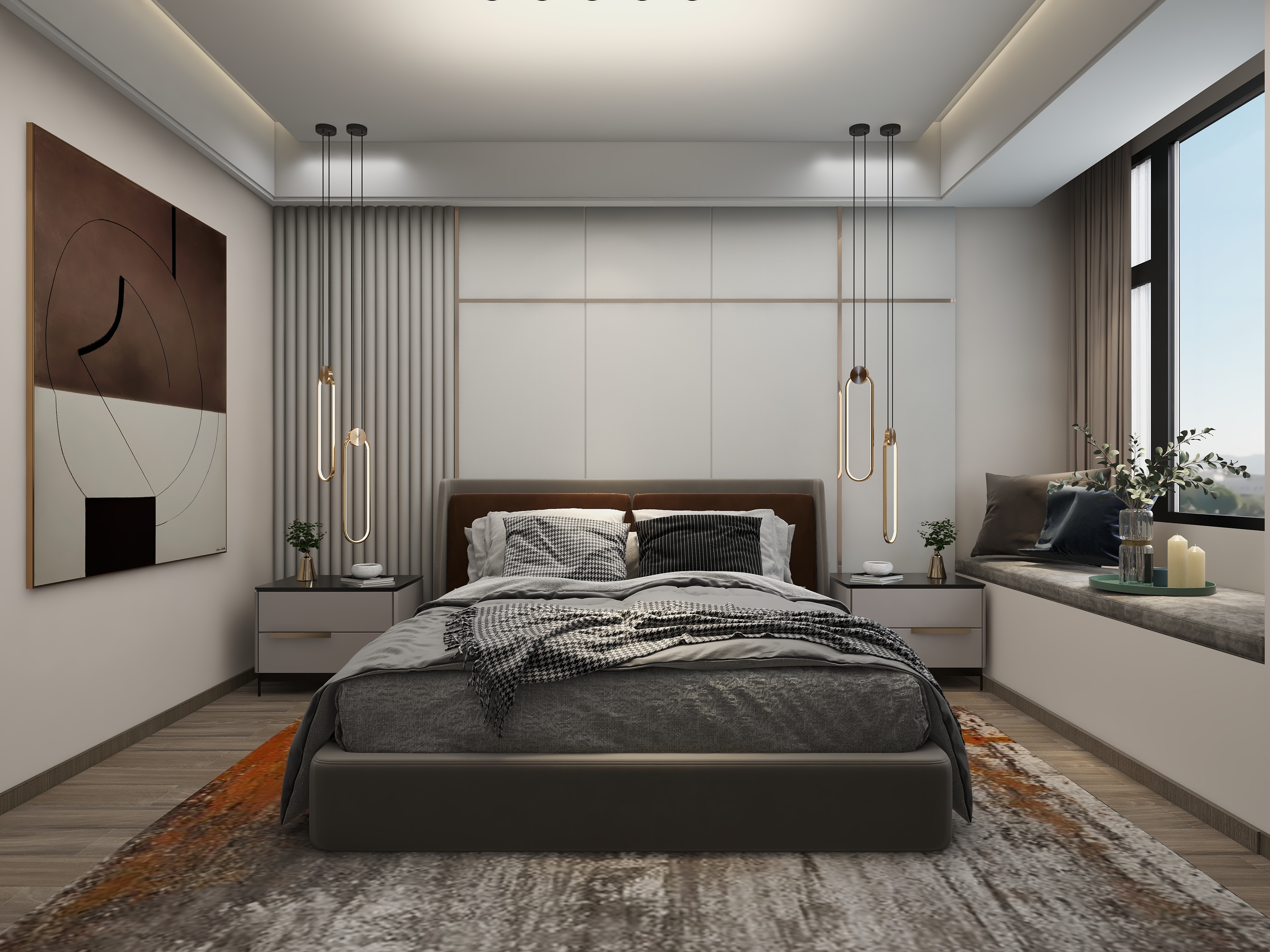 东晖空间装饰维维-正恒22-1301A-装修设计方案