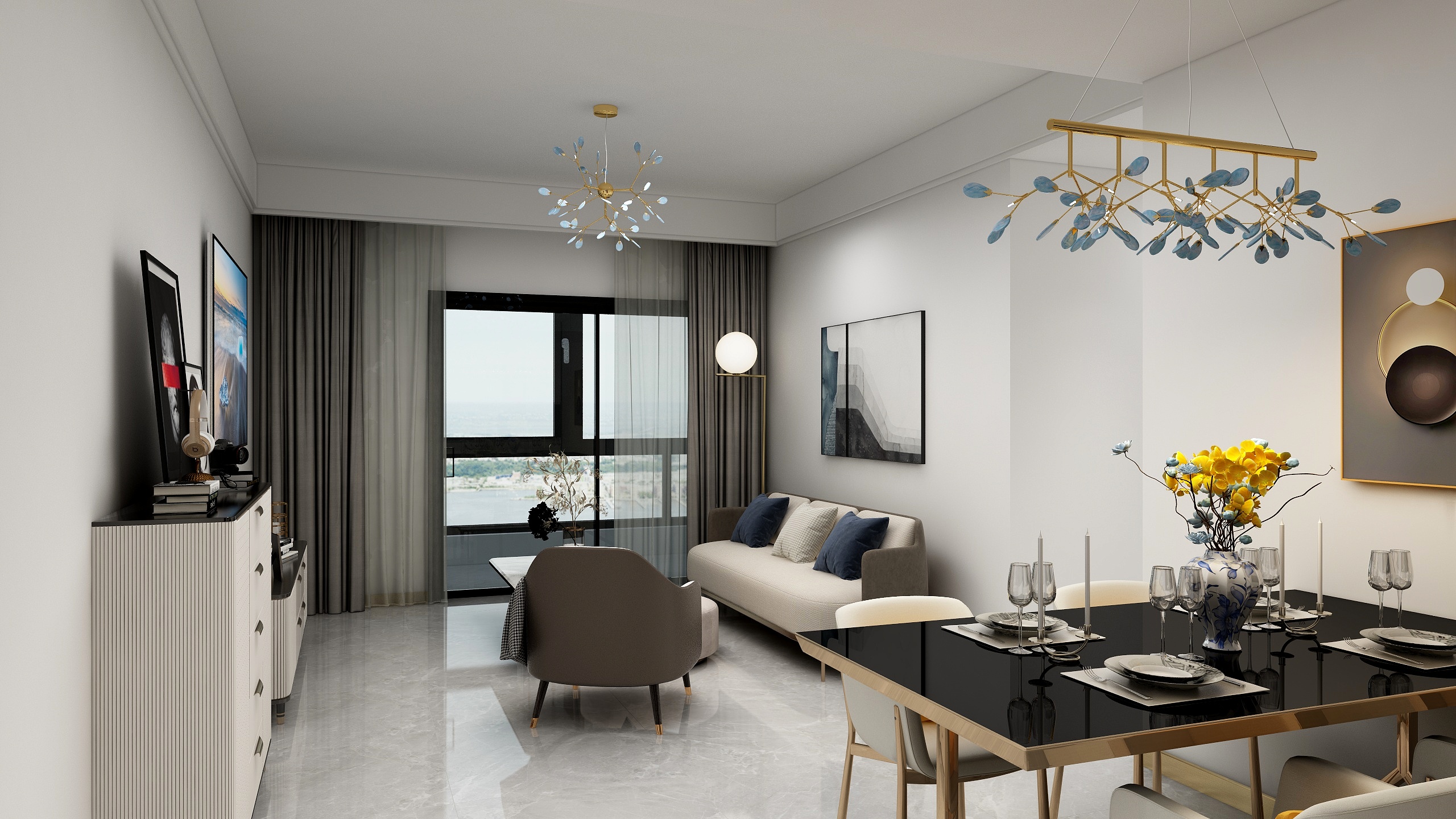 黑了个梦的-公园天著-孟子豪-装修设计方案