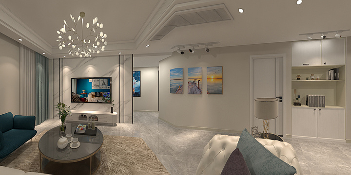 影_豆豆-荣盛华府5栋2-201-装修设计方案