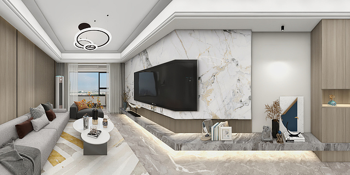 好于果-越秀效果图-装修设计方案