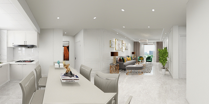 西Sen-华润二十四.2-装修设计方案