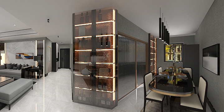 达翡丽装饰设计-舒家苑-装修设计方案