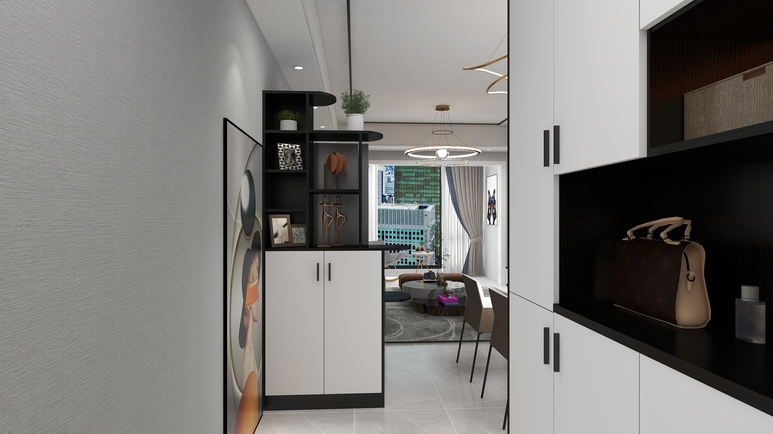 巴中索菲亚整家定制-城市之光-装修设计方案