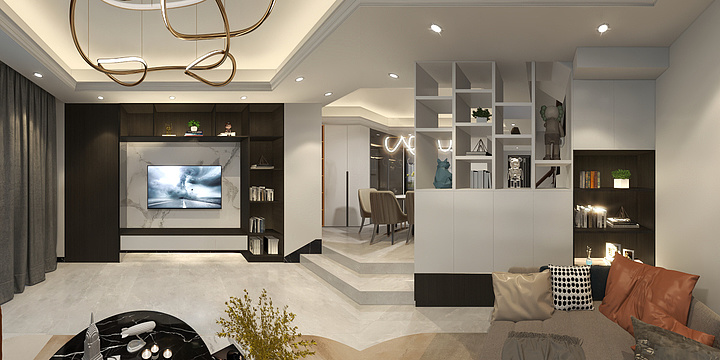 A装潢设计-碧堤湾畔D2-22B-装修设计方案