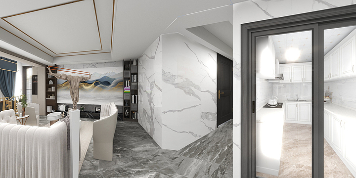 隆辉装饰-名城紫金轩-装修设计方案