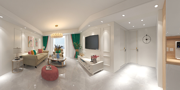 奢尚雅居软装设计-外滩喜园15-2-902-装修设计方案