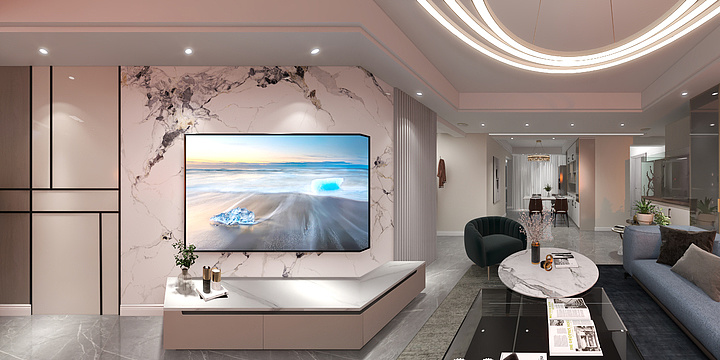 爱设计的一只小猪猪-庆丰御景湾-装修设计方案