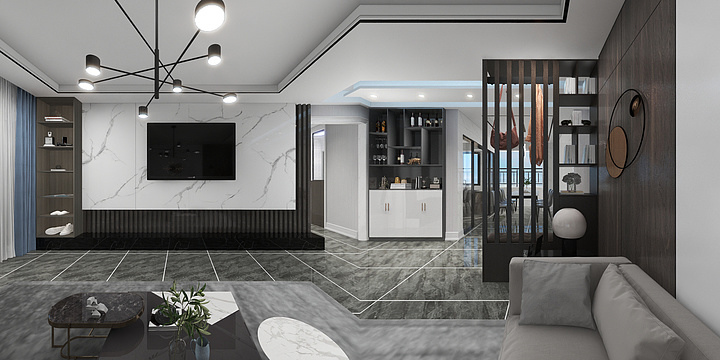 辰辰uhIk-爱家华城1栋1704-装修设计方案