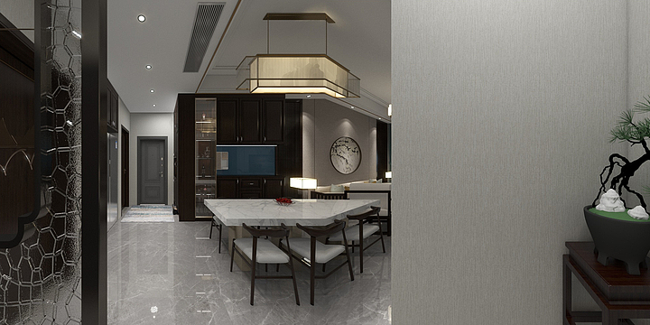 室内装修设计张兵-保利西湖林语-装修设计方案