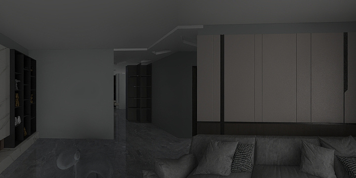 鲁班熊-富原居三栋613室-装修设计方案